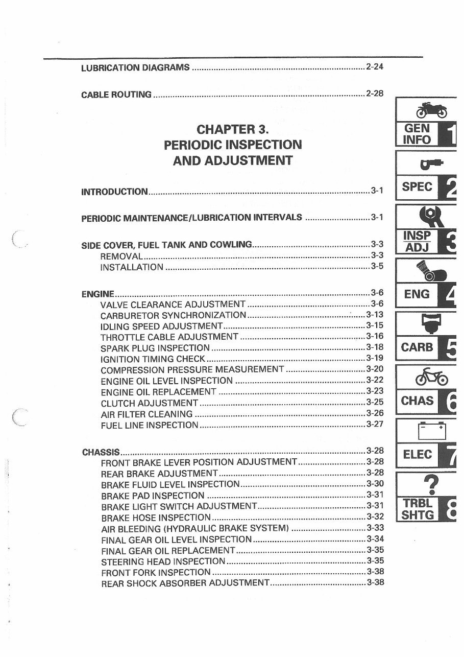 1995-2001 Yamaha XJ900S Diversion Service & Repair Manual preview img 9
