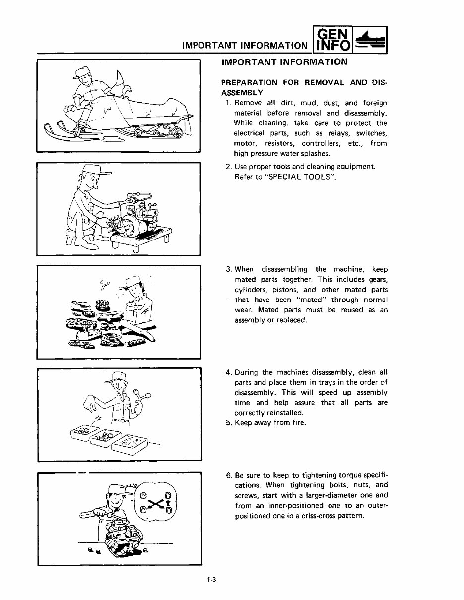1990 Yamaha SNOSCOOT Service & Repair Manual preview img 8
