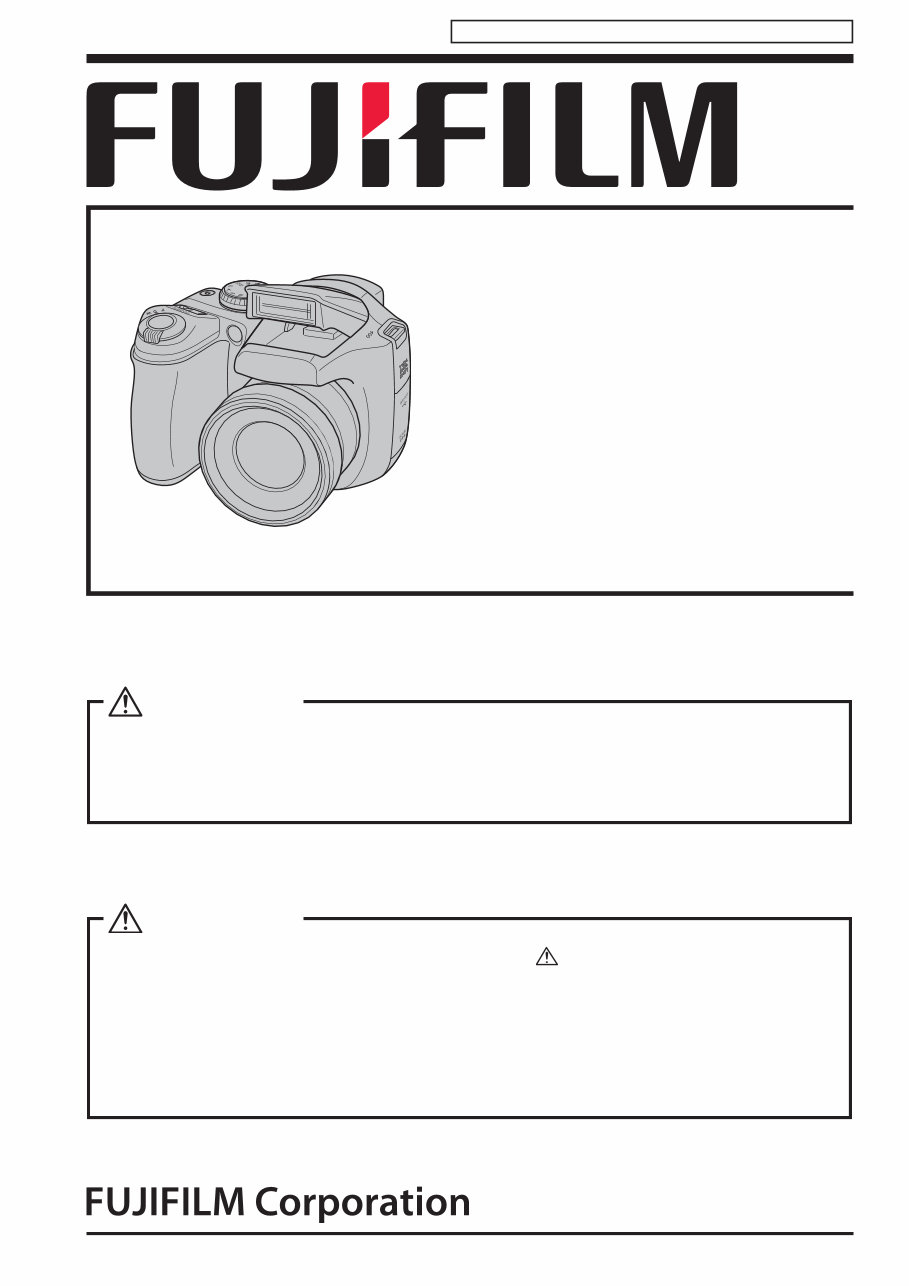 FUJIFILM FINEPIX S5700 + 5700 Service & Repair Manual preview img 1