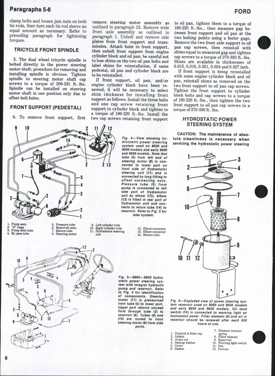 Ford 1000 1600 8000 8600 9000 9600 9700 Tw10-20-30 Wsm preview img 7