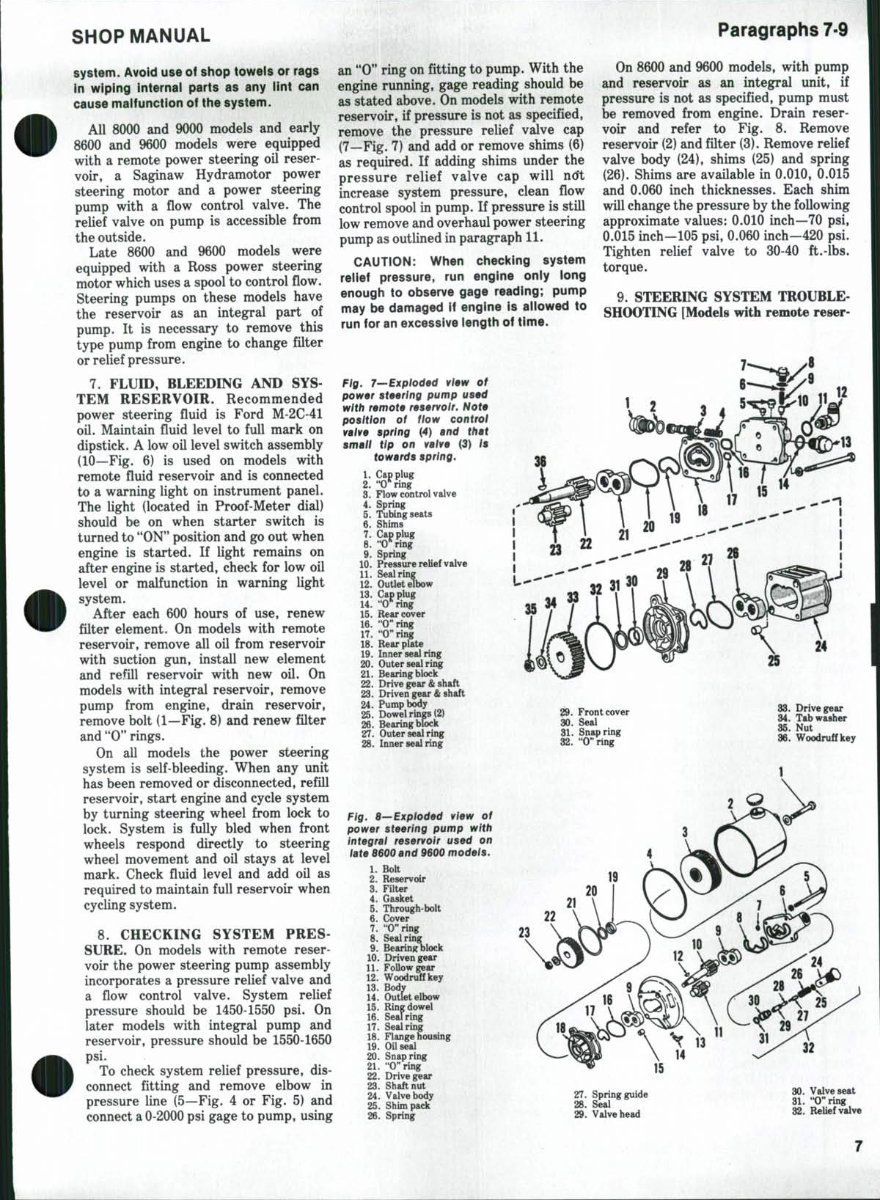 Ford 1000 1600 8000 8600 9000 9600 9700 Tw10-20-30 Wsm preview img 8