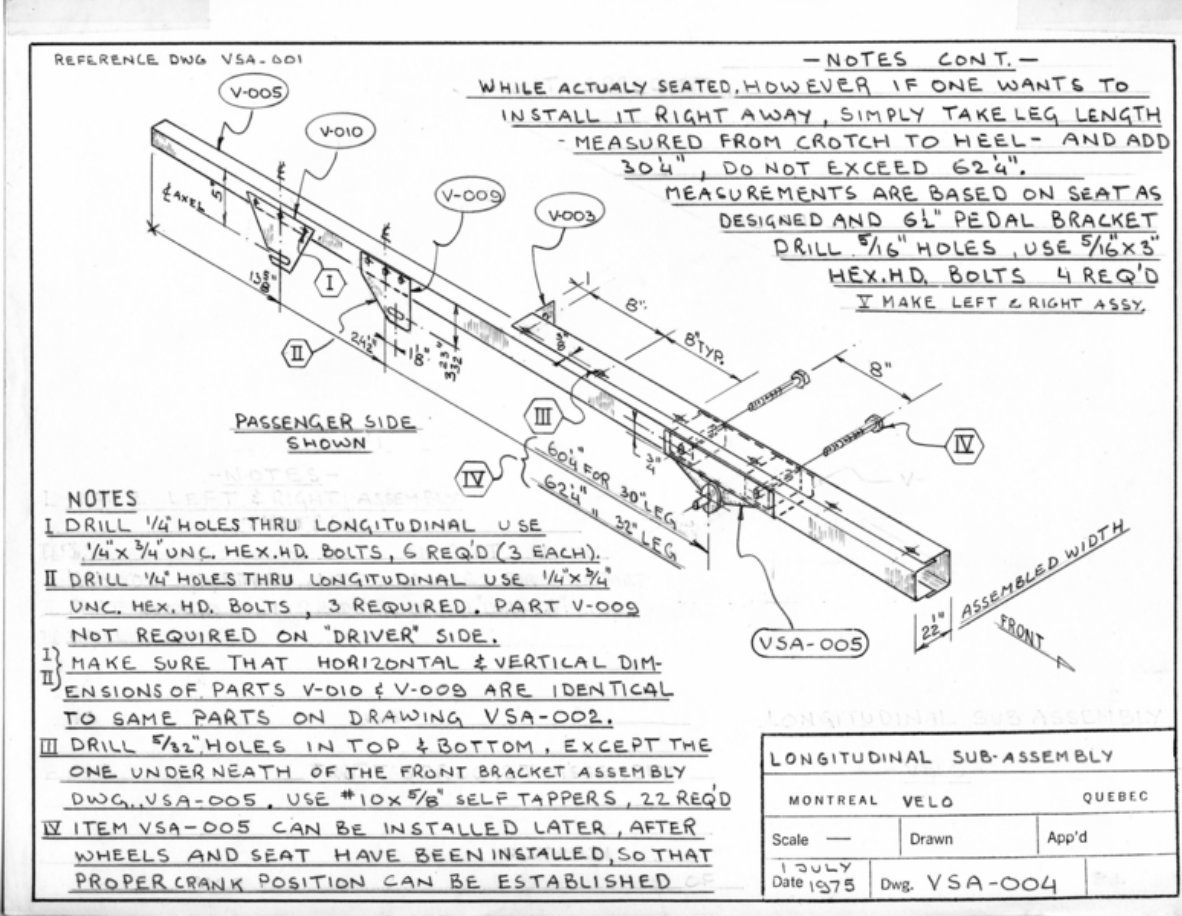 RECUMBENT Bike BIYCYLE PEDAL CAR PLANS preview img 9