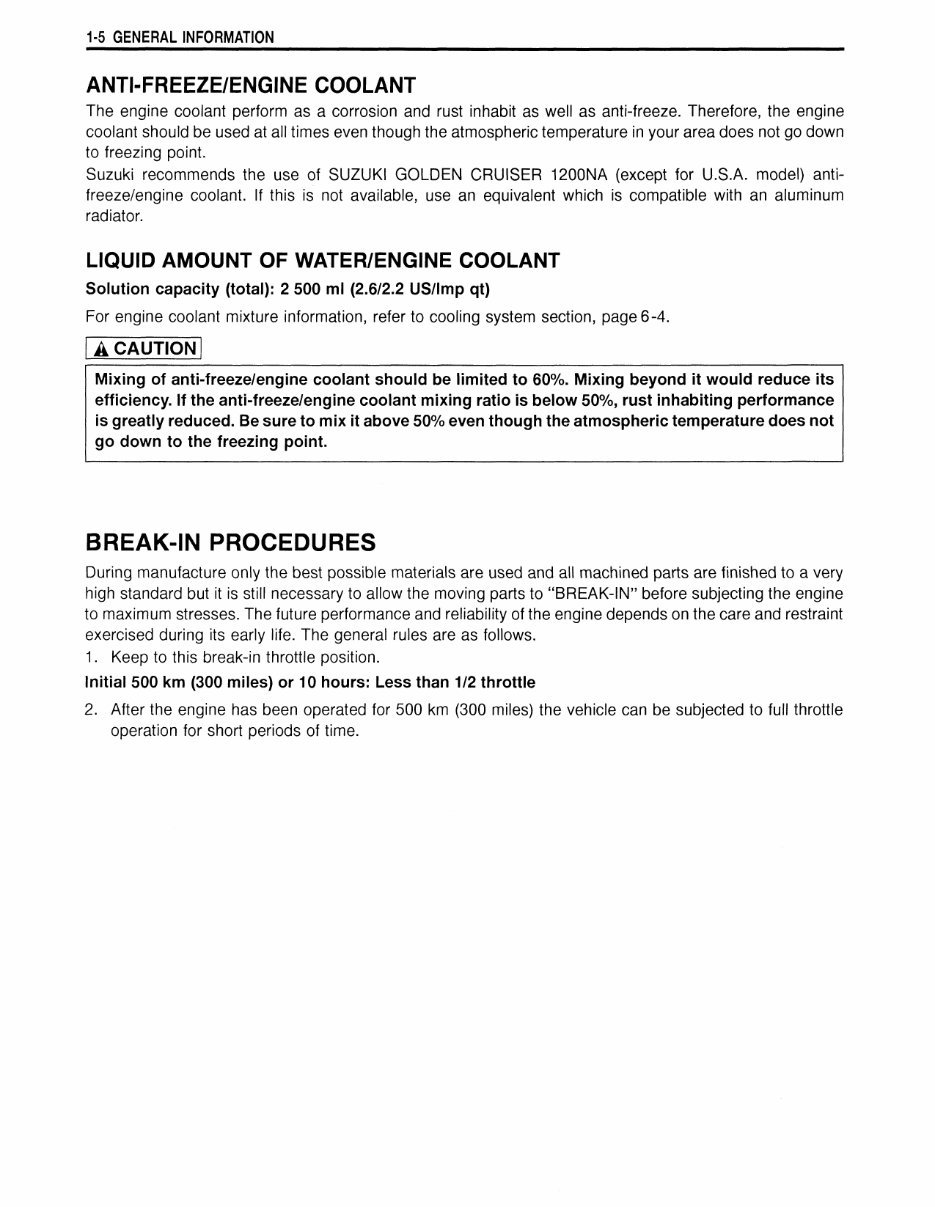 Suzuki LT-F500FK1 2001 Workshop Service Manual for Repair preview img 10