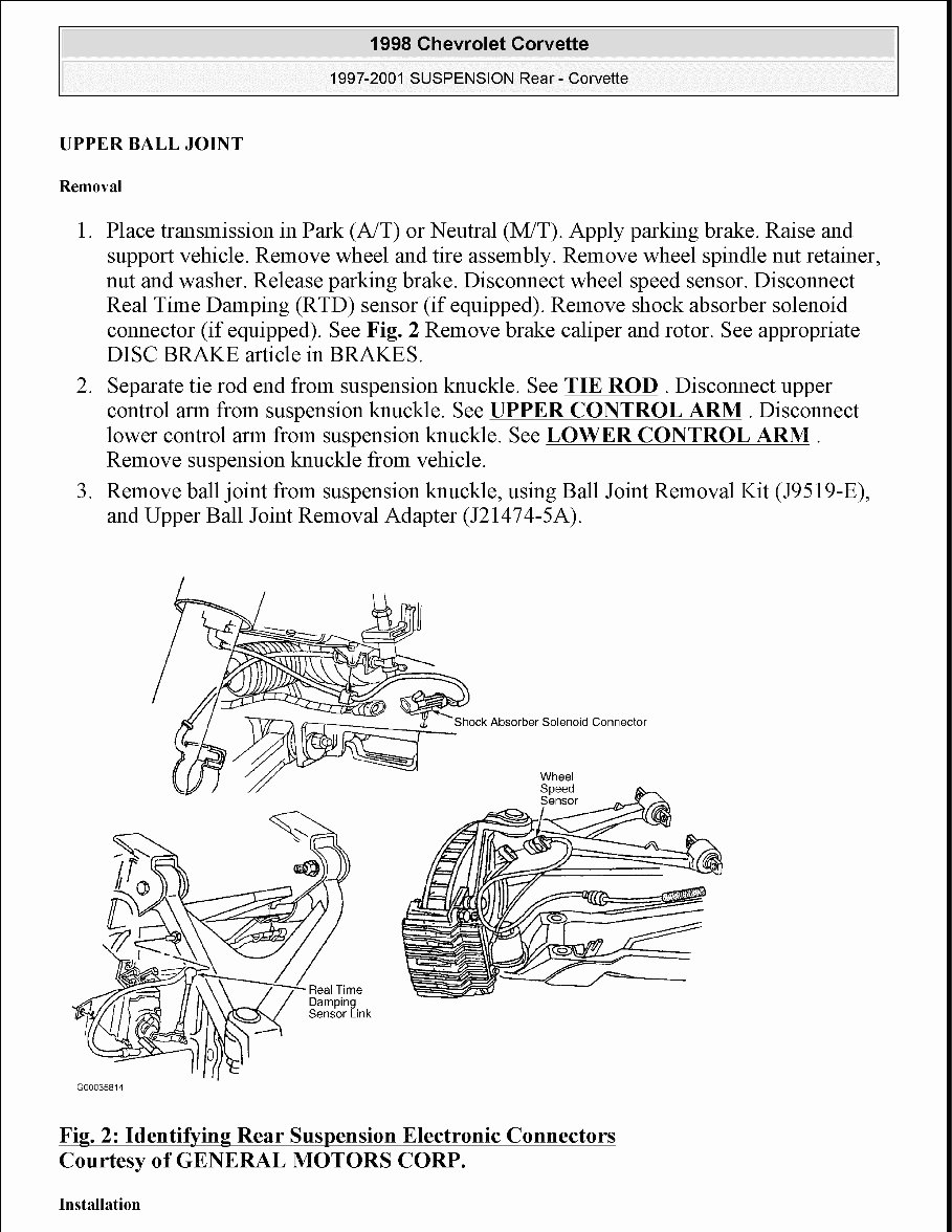 2003 Chevrolet Corvette Service & Repair Manual preview img 3