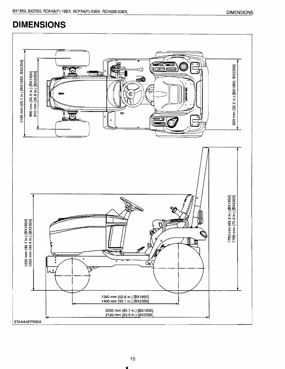 Kubota BX2350 BX2350D Tractor Mower Front Loader Full Service & Repair Manual preview img 10