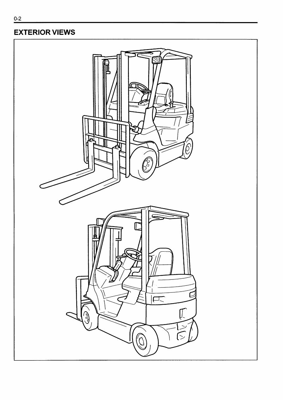 Toyota 7FB Series Electric Forklift Service & Repair Manual preview img 4