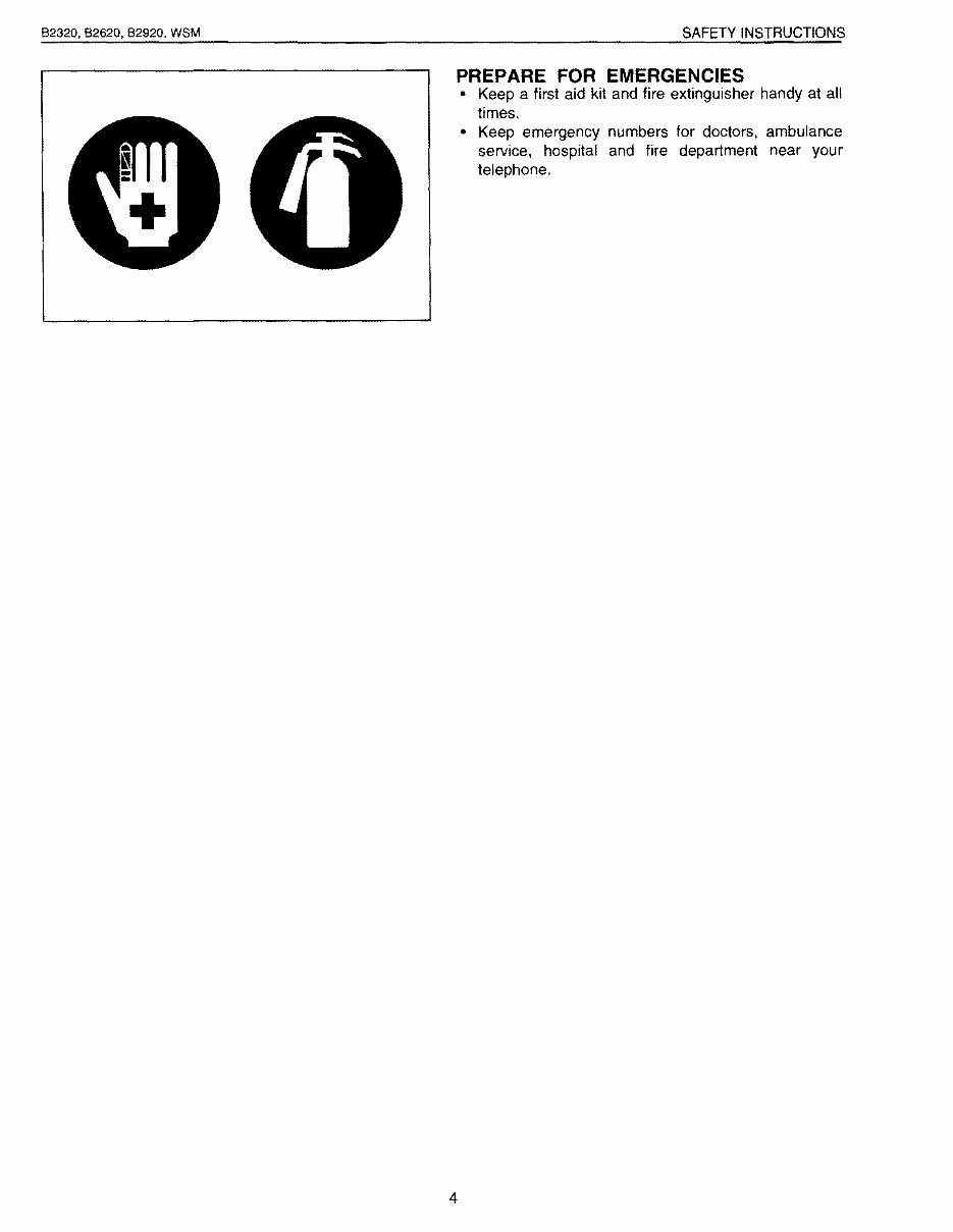 Kubota B2920 Tractor Workshop Service Manual for Repair preview img 4