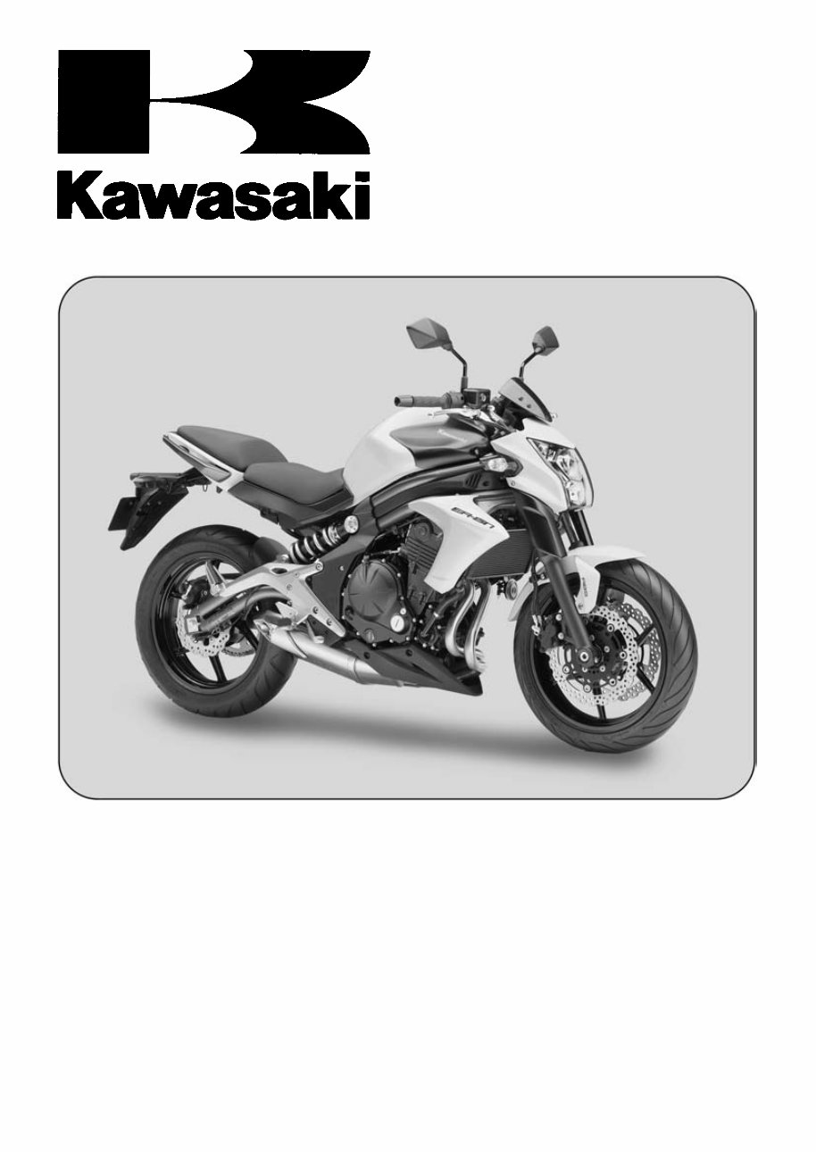 2011-2014 Kawasaki ER 6N ER6N ABS Motorcycle Service & Repair Manual preview img 1
