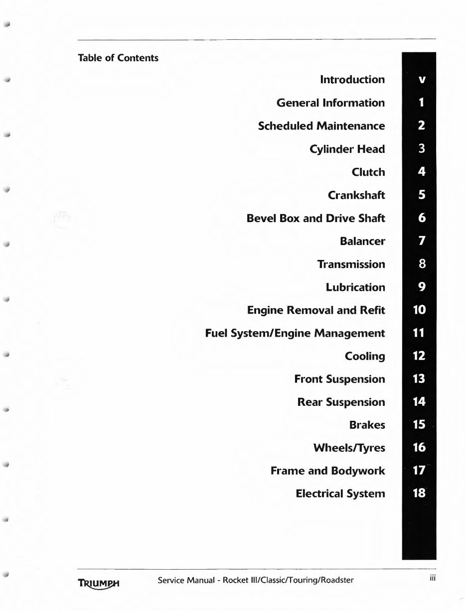 2013-2016 Triumph Rocket 3 (Classic/Touring/Roadster) OEM Service & Repair Manual preview img 3