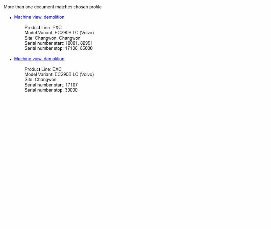 Volvo EC290B LC Excavator OEM Service & Repair Manual preview img 4