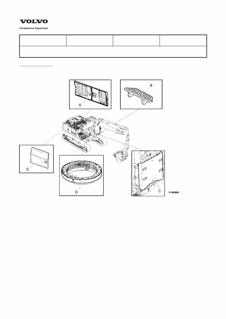 Volvo EC290B LC Excavator OEM Service & Repair Manual preview img 6