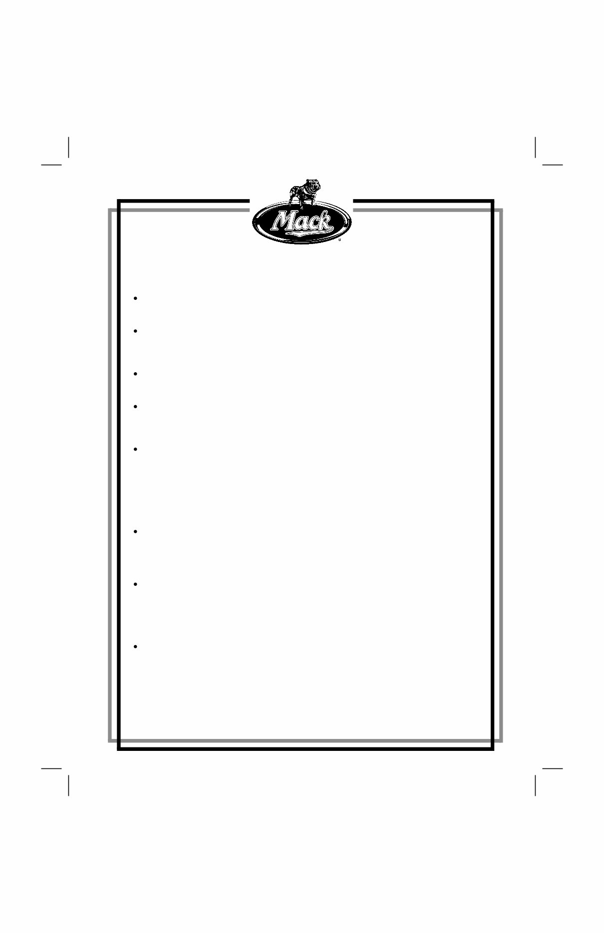 Mack E-Tech Engine Service Manual preview img 6