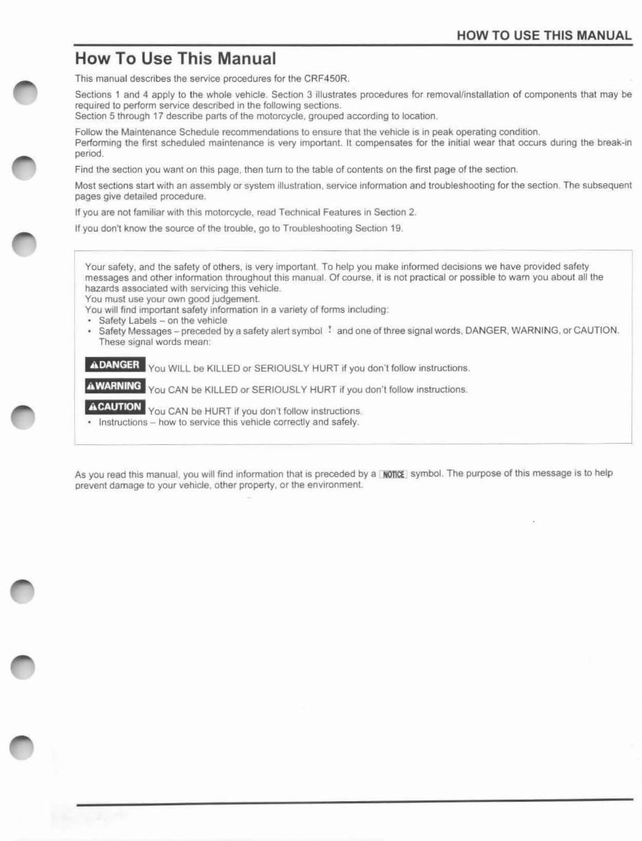 2009-2015 Honda CRF450R Service & Repair Manual preview img 3