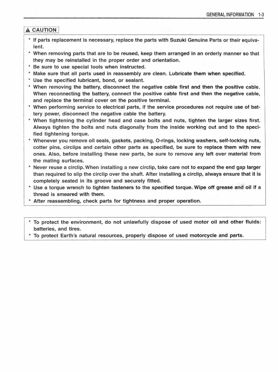 2000-2004 Suzuki GSF600 Bandit 600 Service & Repair Manual preview img 6