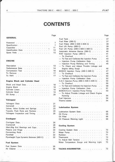Fiat 605C Crawler Tractor Workshop Service Repair Manual preview img 5