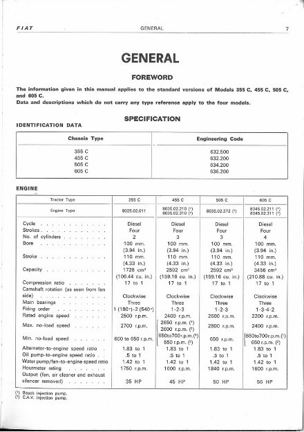 Fiat 605C Crawler Tractor Workshop Service Repair Manual preview img 8