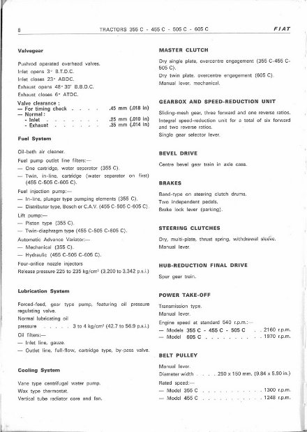 Fiat 605C Crawler Tractor Workshop Service Repair Manual preview img 9