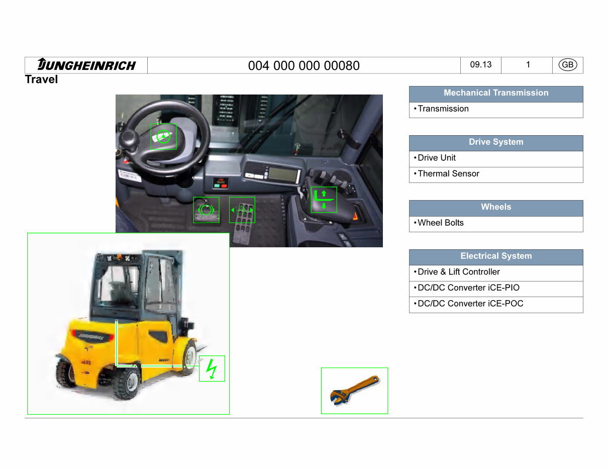 Jungheinrich Electric Lift Truck EFG 535K(KS), EFG 540 (K,S,KS), EFG 545(K,S,KS), EFG 550(S), EFG S40(S), EFG S50(S) Workshop Se preview img 4