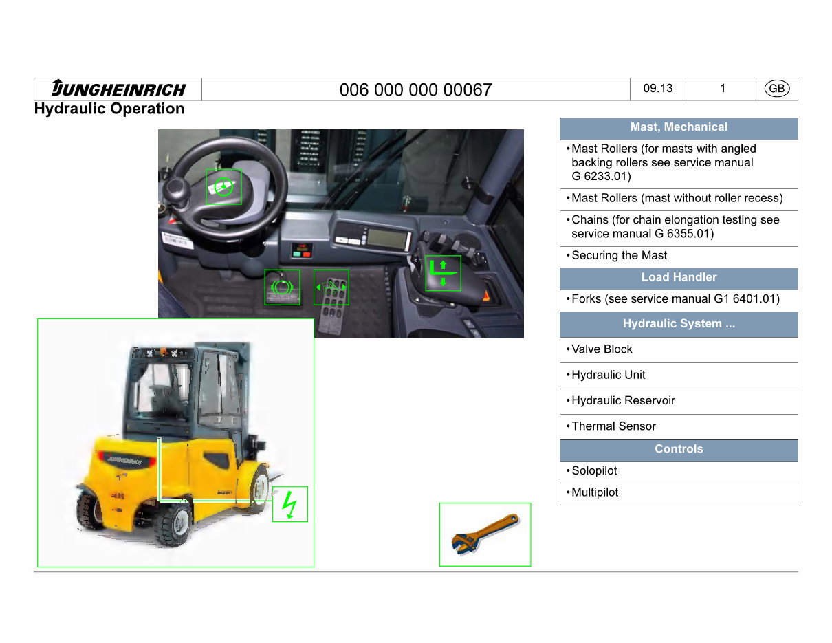 Jungheinrich Electric Lift Truck EFG 535K(KS), EFG 540 (K,S,KS), EFG 545(K,S,KS), EFG 550(S), EFG S40(S), EFG S50(S) Workshop Se preview img 6