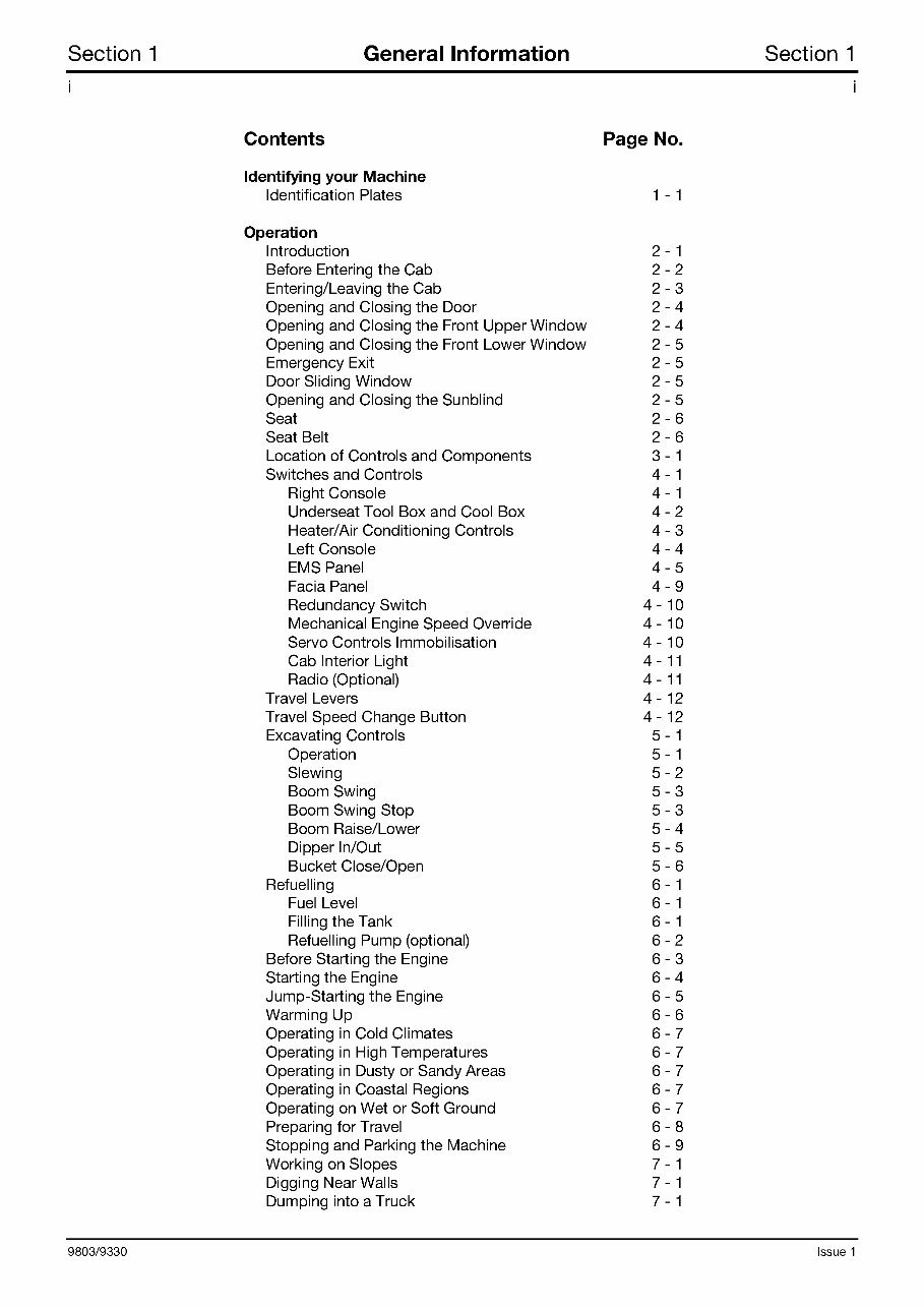 JCB Midi Excavator 8080 + Engine Workshop Repair Manual preview img 4