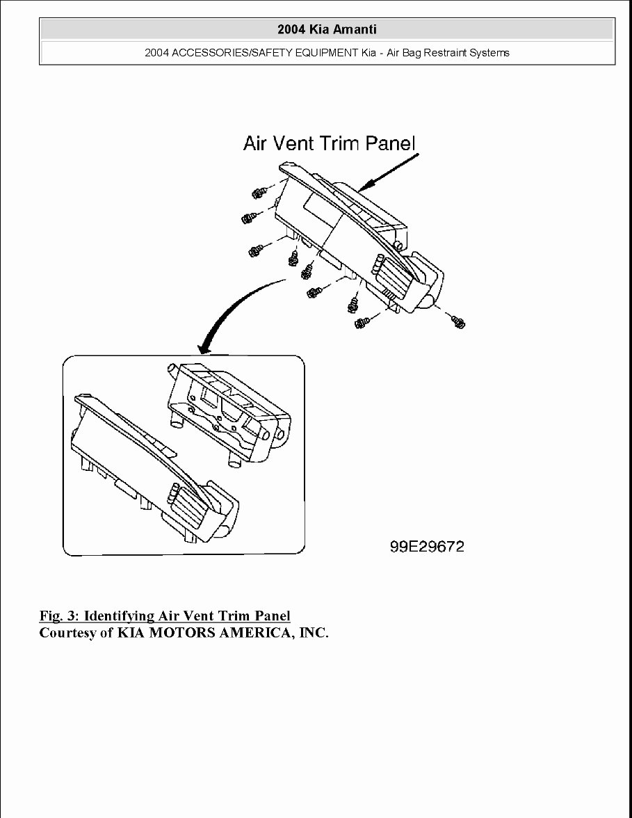 2004 KIA Amanti Service Repair Manual preview img 8