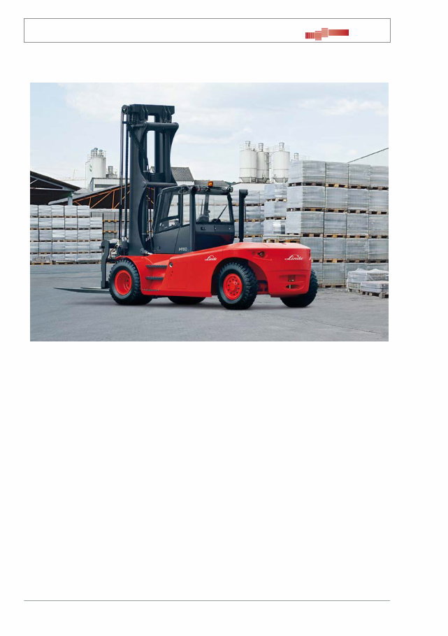 Linde Forklift Truck Type 359: H100, H120, H140, H160, H180 Operating Instructions (User Manual) preview img 9