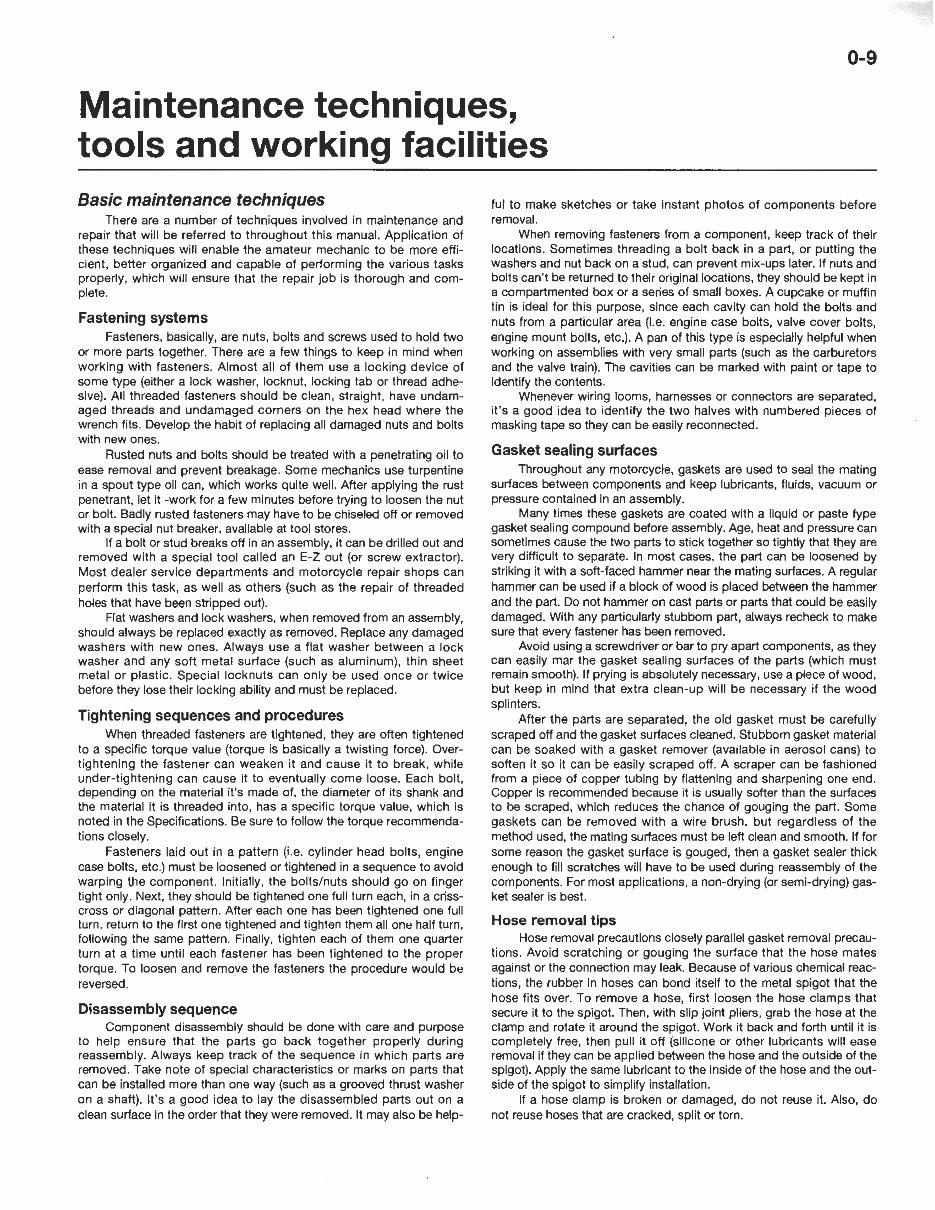 1985-1998 Honda Shadow VT1100 Service & Repair Manual preview img 10