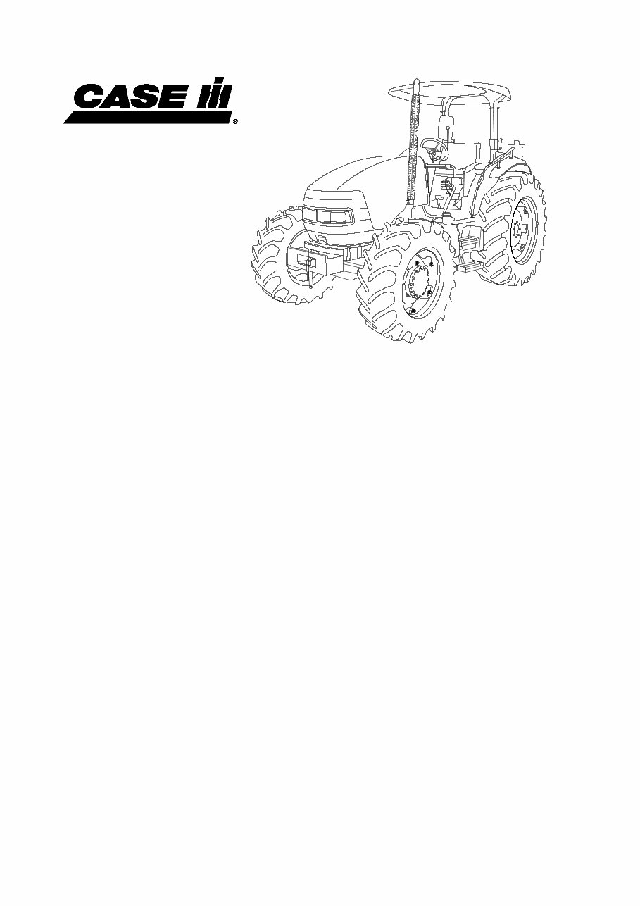 Case IH JX60 / JX70 / JX80 / JX90 / JX95 Tractor OEM Service & Repair Manual preview img 1