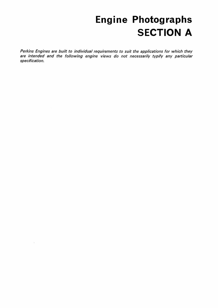 1993-1999 Perkins 4.2482, 4.248, T4.236 Diesel Engine Service & Repair Manual preview img 7