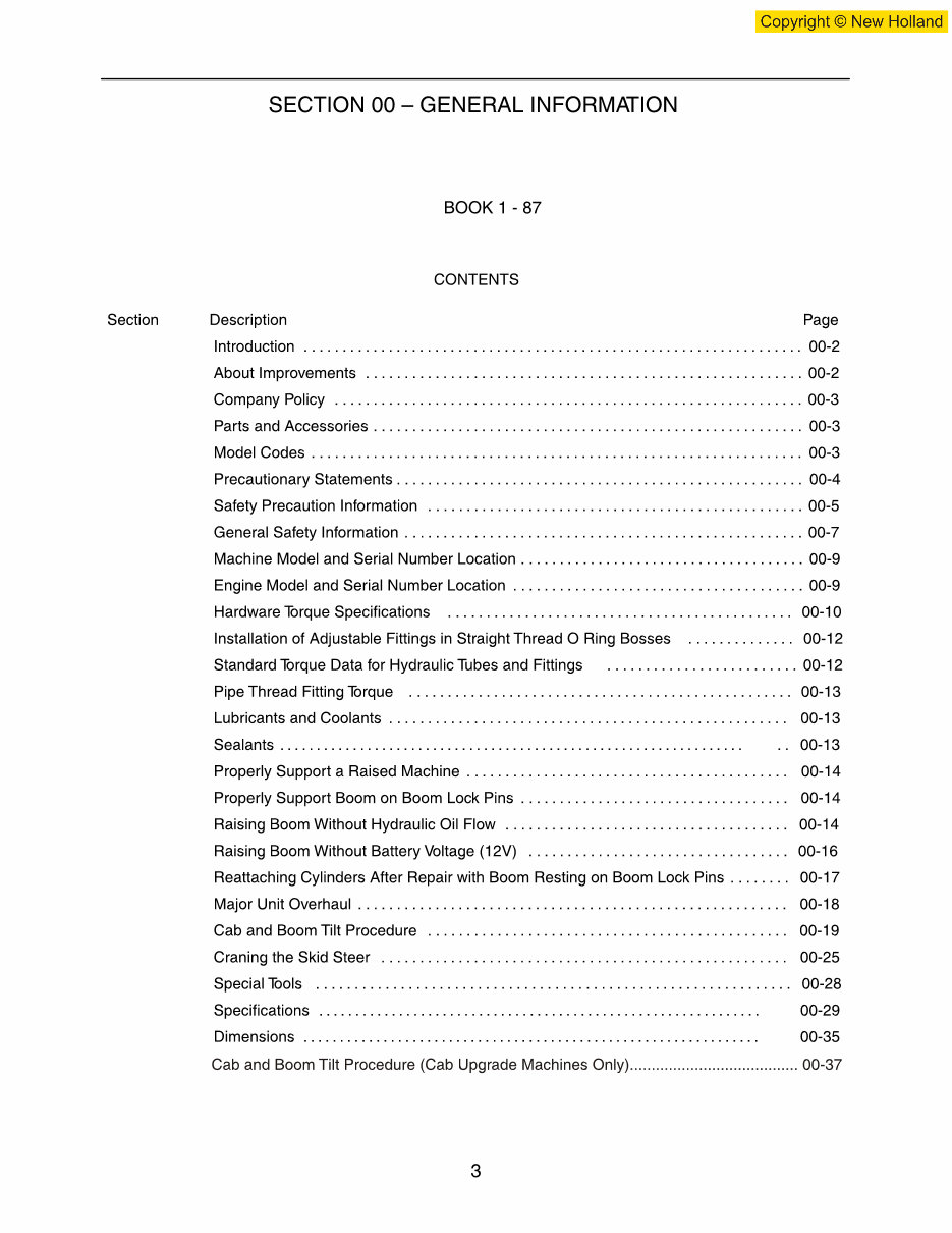 New Holland L160, L170 Skid Steer Loader Service Repair Workshop Manual preview img 4