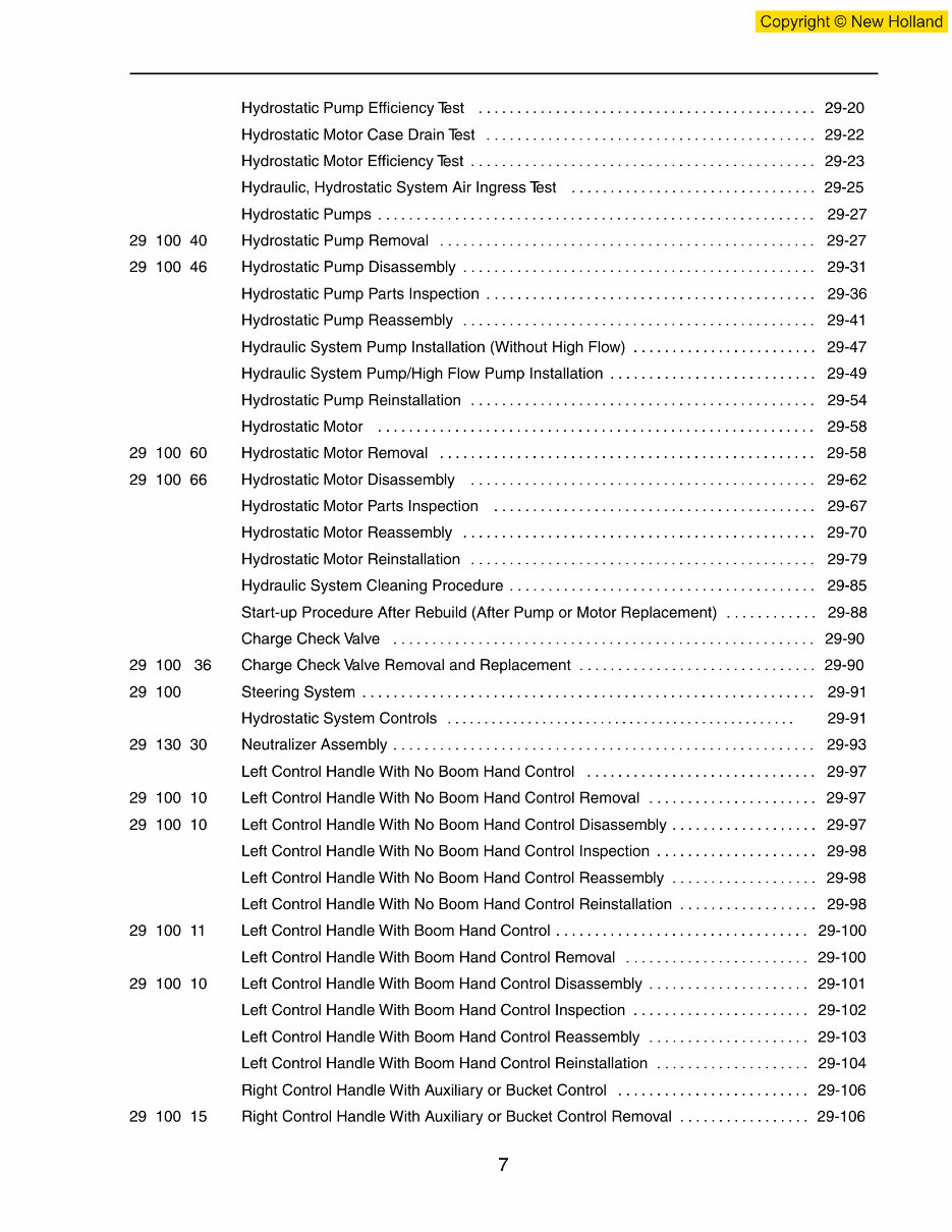 New Holland L160, L170 Skid Steer Loader Service Repair Workshop Manual preview img 8