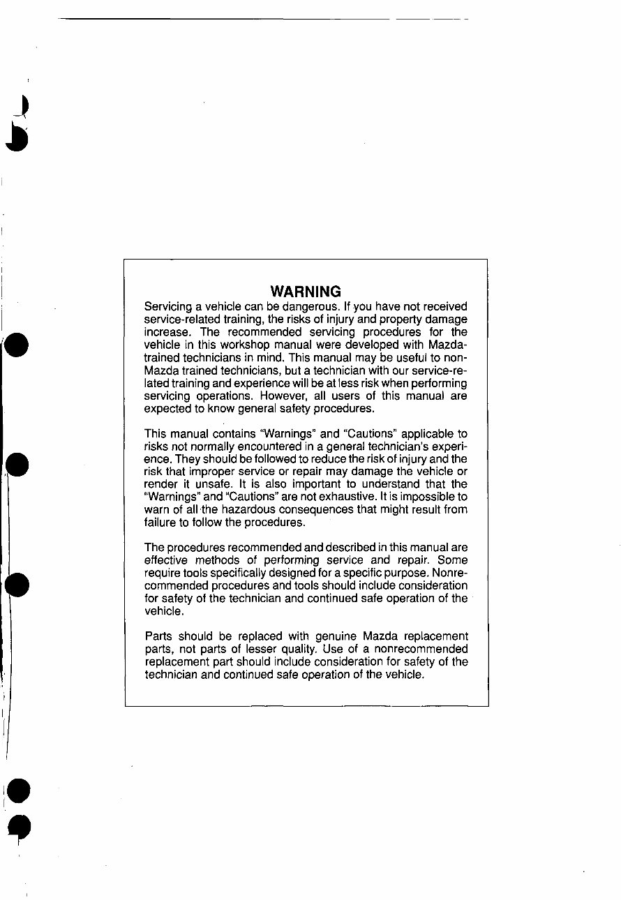 1990-1998 Mazda MX5 Miata Service & Repair Manual preview img 1