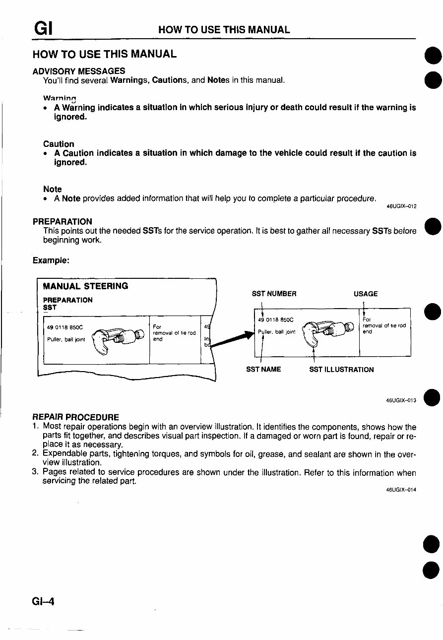 1990-1998 Mazda MX5 Miata Service & Repair Manual preview img 7