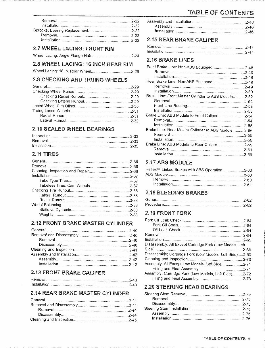 2015-2016 Harley-Davidson Touring Motorcycles OEM Service & Repair Manual preview img 6