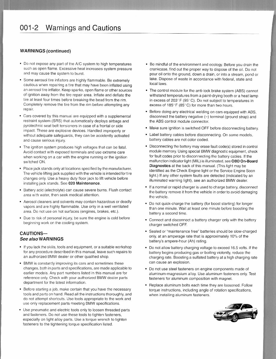 2003-2010 BMW 5 Series E60 E61 Service & Repair Manual preview img 3