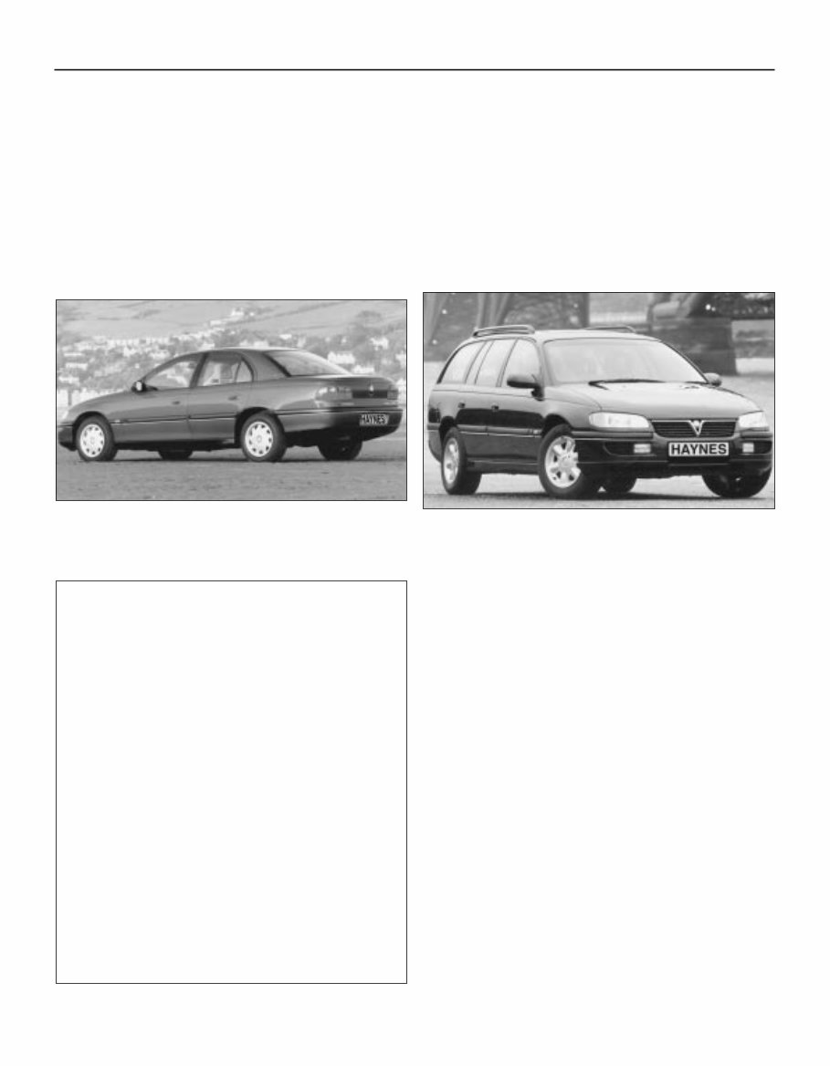 2002 VAUXHALL OMEGA B2 Service and Repair Manual preview img 4