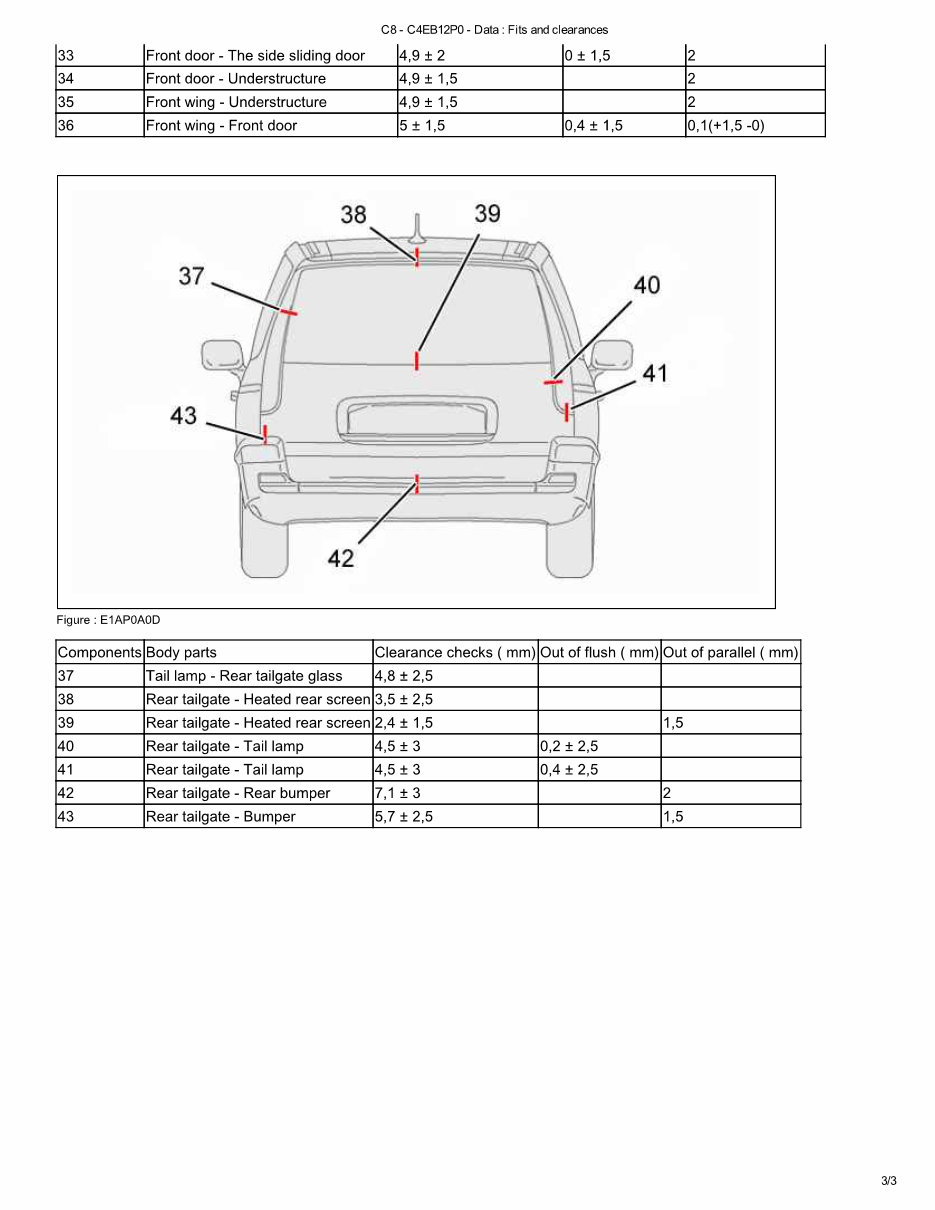2007 CITROEN C8 Service and Repair Manual preview img 10