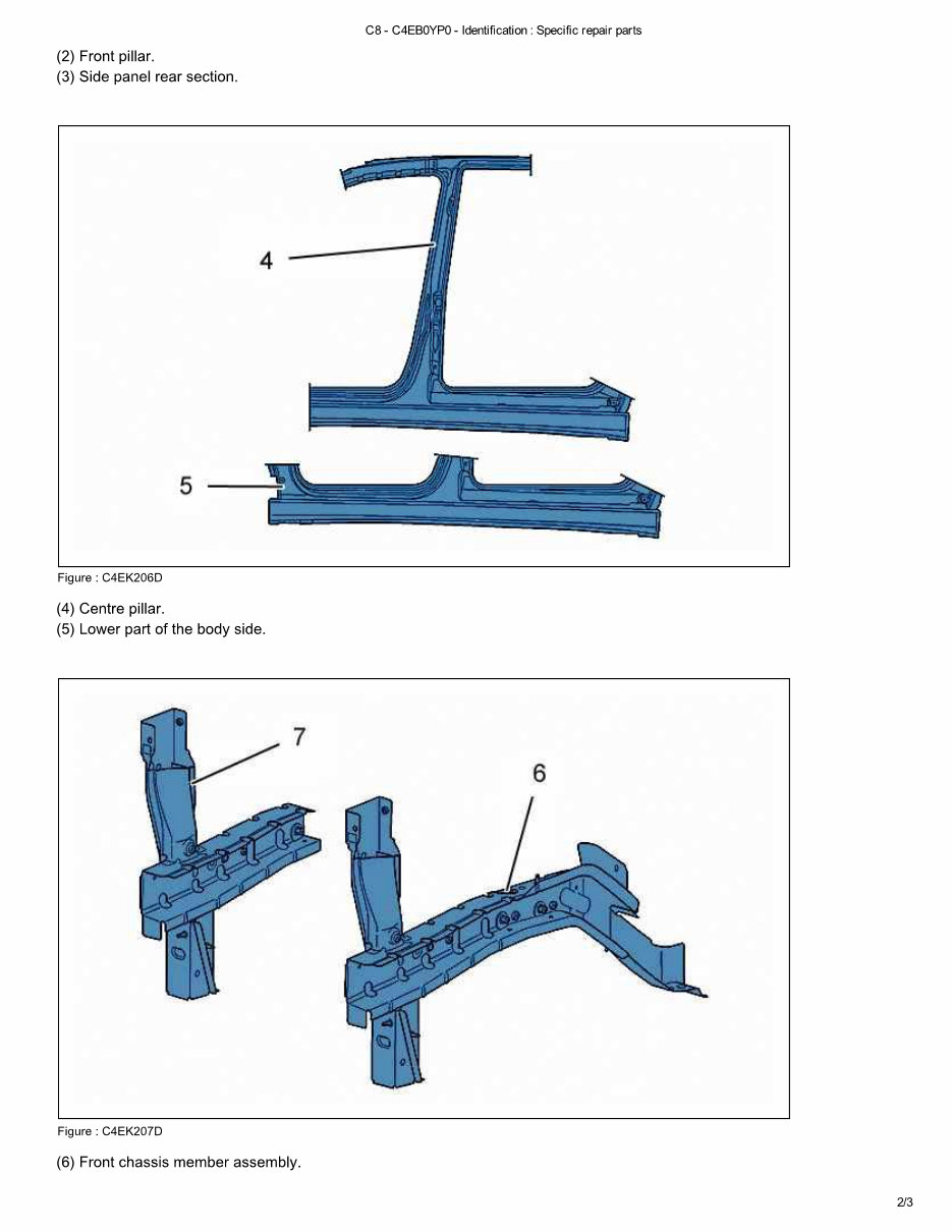 2007 CITROEN C8 Service and Repair Manual preview img 6