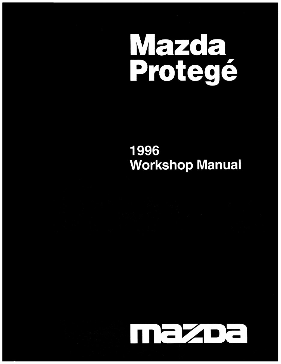 1996 Mazda 323/Protege/Familia OEM Service & Repair Manual preview img 1