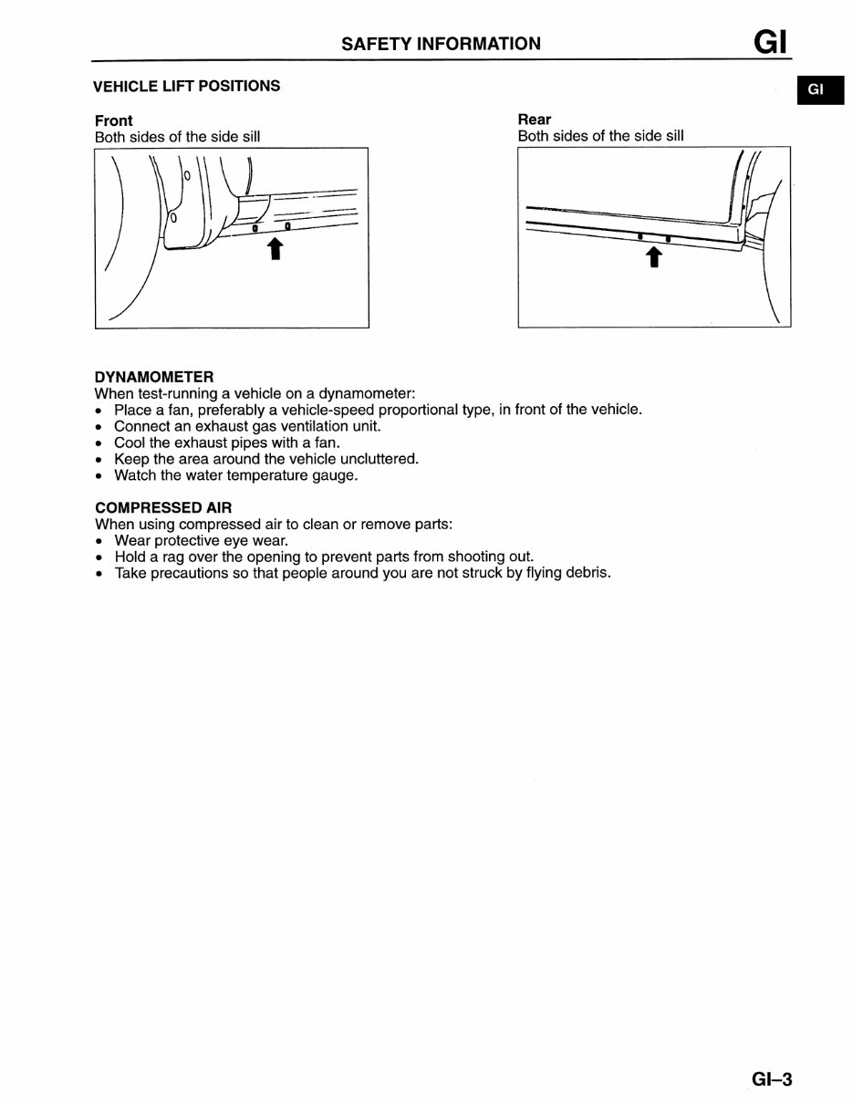 1996 Mazda 323/Protege/Familia OEM Service & Repair Manual preview img 7