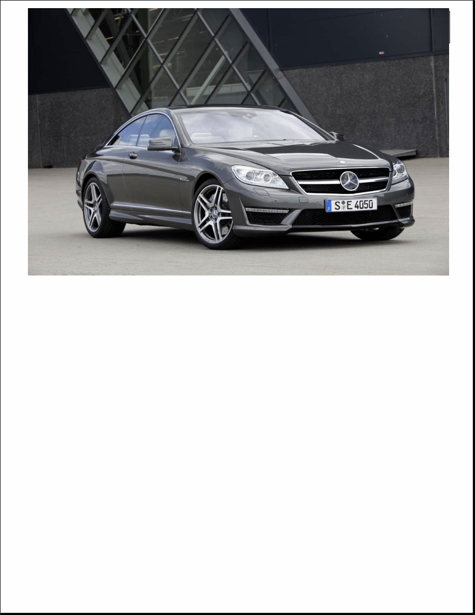 2008 MERCEDES CL-Class C216 Service and Repair Manual preview img 1