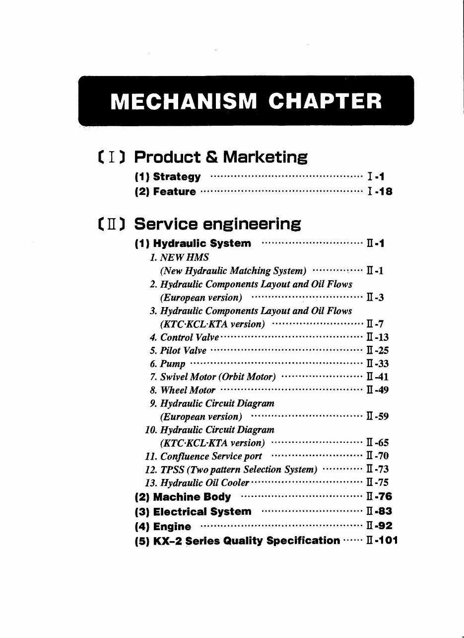 Kubota KX Series KX 41-2, 61-2, 71-2, 91-2, 121-2, 162-2 Excavator Full Service & Repair Manual preview img 3