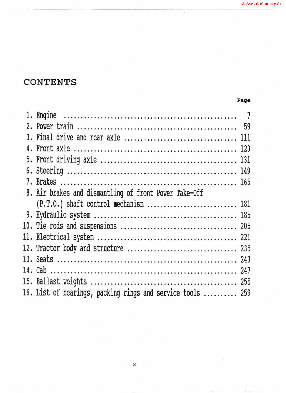 Zetor 3320 Tractor Repair Service Manual preview img 2