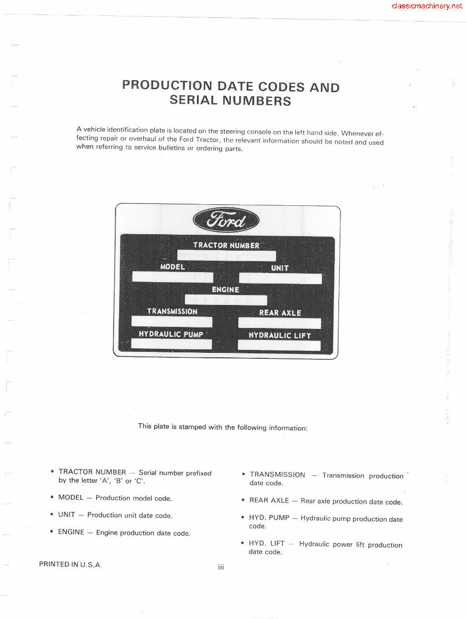 Ford 550 555 Service Repair Shop Manual Tractor Loader Backhoe TLB Workshop preview img 3