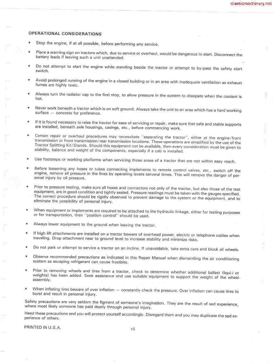 Ford 550 555 Service Repair Shop Manual Tractor Loader Backhoe TLB Workshop preview img 7