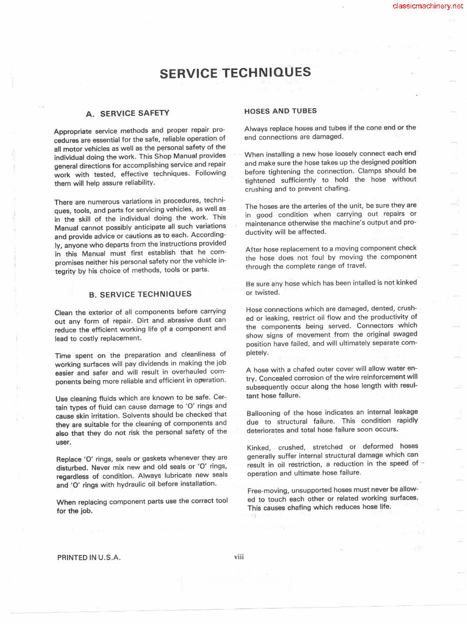 Ford 550 555 Service Repair Shop Manual Tractor Loader Backhoe TLB Workshop preview img 8