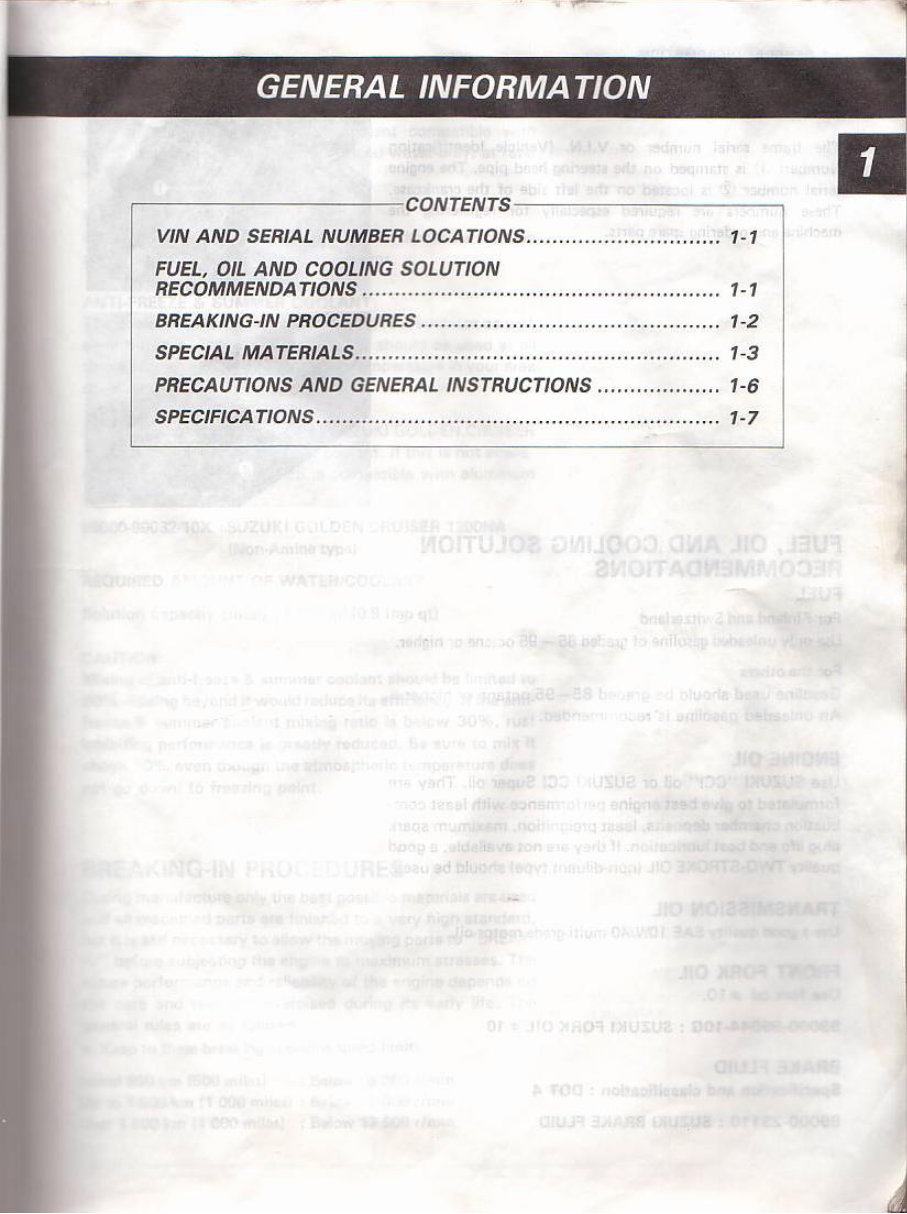 1985-1995 Suzuki RG125 Service & Repair Manual preview img 1