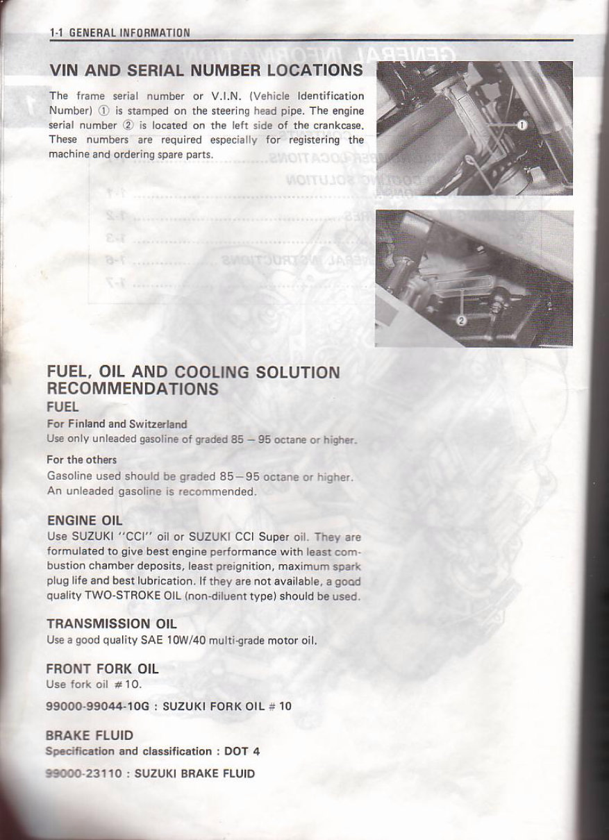 1985-1995 Suzuki RG125 Service & Repair Manual preview img 2