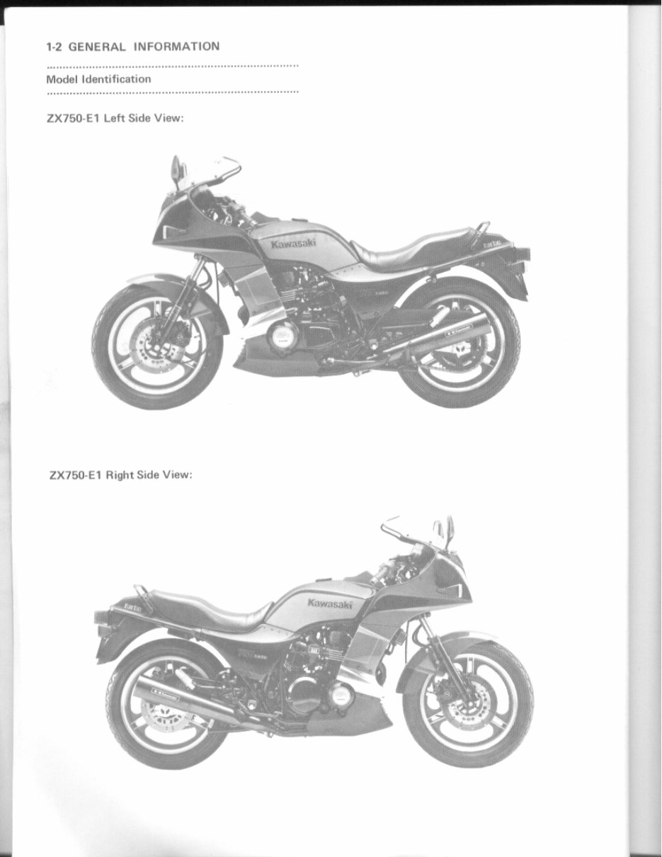Kawasaki GPZ750 Turbo 1982 1983 1984 1985 Service Manual preview img 9