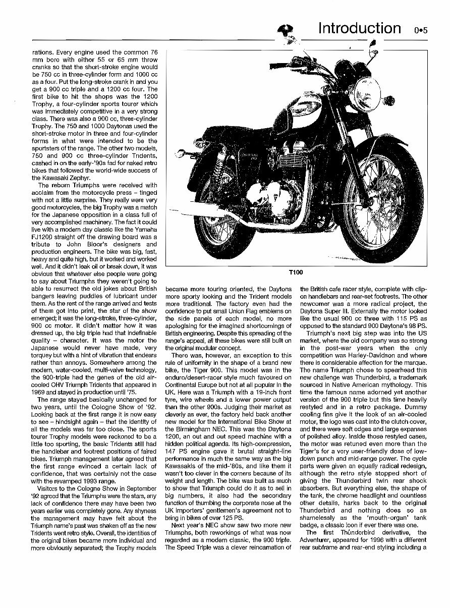 2002-2007 Triumph Speedmaster Motorcycle Service Repair Shop Manual - preview img 6